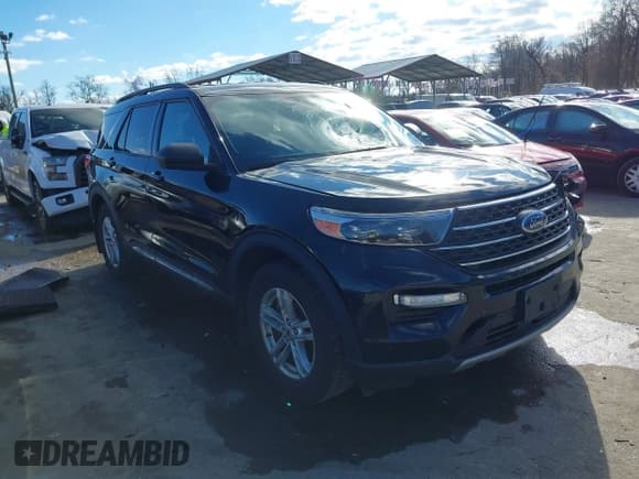 ✅ 2022 Ford Explorer XLT • VIN: 1FMSK8DH0NGB43400 • Lot: 43802934. Wystawiony na IAAI z przebiegiem 40 935 mil. Bezpłatny archiwum sprzedaży aukcyjnych z USA i szczegółowy raport historii pojazdu na DreamBid. Zdjęcie 1.