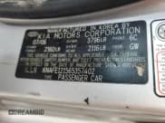 ✅ 2006 Kia Spectra EX • VIN: KNAFE121565357402 • Лот: 72889614. Опубликован ранее на Copart с пробегом 200 657 миль. Бесплатный доступ к архиву аукционных продаж из США и подробный отчёт об истории автомобиля на DreamBid. Изображение 12.