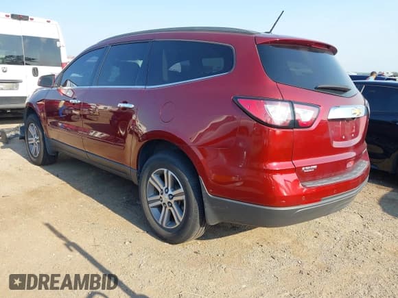 ✅ 2015 Chevrolet Traverse LT • VIN: 1GNKRHKD2FJ386573 • Lot: 42897349. Listed on IAAI with 159,959 mi. Free auction sales archive from the USA and detailed vehicle history report at DreamBid. Image 3.