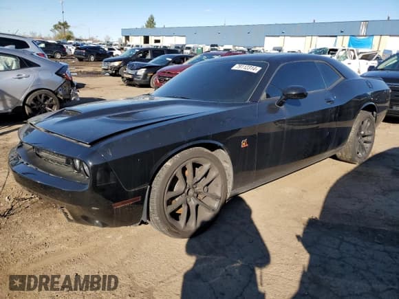 ✅ 2020 Dodge Challenger R/T Scat Pack Widebody • VIN: 2C3CDZFJ3LH159654 • Lot: 79112314. Wystawiony na Copart z przebiegiem 34 489 mil. Bezpłatny archiwum sprzedaży aukcyjnych z USA i szczegółowy raport historii pojazdu na DreamBid. Zdjęcie 1.