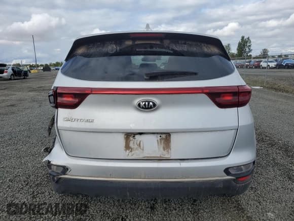 ✅ 2020 Kia Sportage LX • VIN: KNDPMCAC9L7692929 • Lot: 84931885. Listed on Copart with 76,150 mi. Free auction sales archive from the USA and detailed vehicle history report at DreamBid. Image 6.