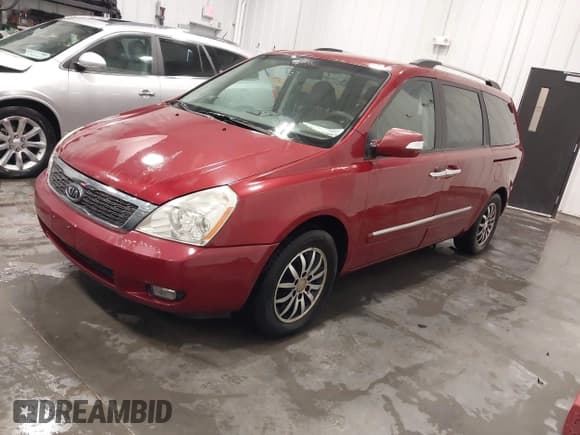 ✅ 2011 Kia Sedona EX • VIN: KNDMH4C7XB6409052 • Lot: 43535997. Listed on IAAI with 110,469 mi. Free auction sales archive from the USA and detailed vehicle history report at DreamBid. Image 2.