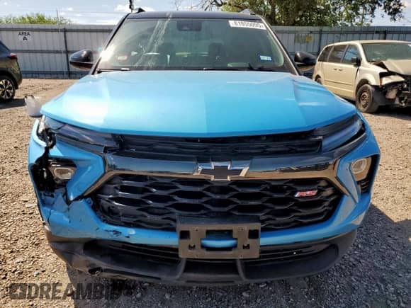 2025 Chevrolet TrailBlazer RS с VIN KL79MTSL4SB133692, выставлен на аукционе Copart как лот 81855095 с пробегом 7 273 миль миль и Списание • Salvage title. История ставок и продаж доступна на DreamBid. Изображение 5.