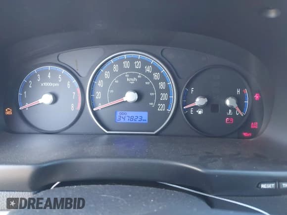 ✅ 2007 Hyundai Santa Fe GL 5Pass • VIN: 5NMSG13E97H011140 • Lot: 41674436. Listed on IAAI with 347,823 mi. Free auction sales archive from the USA and detailed vehicle history report at DreamBid. Image 7.