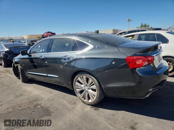 2015 Chevrolet Impala LTZ with VIN 1G1165S30FU127722, listed as a Copart auction lot 85187305 with 162,267 mi miles and Salvage title. Bid and sale history available at DreamBid. Image 2.