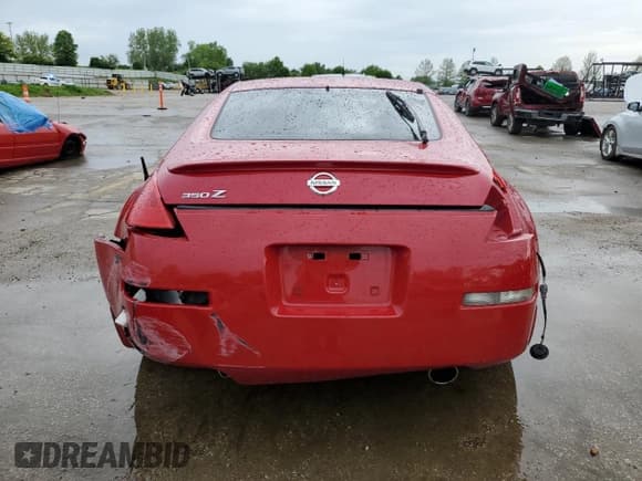 ✅ 2006 Nissan 350Z Touring • VIN: JN1AZ34D36M331605 • Lot: 55883965. Wystawiony na Copart z przebiegiem 103 692 mil. Bezpłatny archiwum sprzedaży aukcyjnych z USA i szczegółowy raport historii pojazdu na DreamBid. Zdjęcie 6.