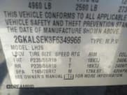 ✅ 2015 GMC Terrain SLT • VIN: 2GKALSEK3F6349966 • Лот: 34598025. Опубликован ранее на IAAI с пробегом 110 743 миль. Бесплатный доступ к архиву аукционных продаж из США и подробный отчёт об истории автомобиля на DreamBid. Изображение 9.