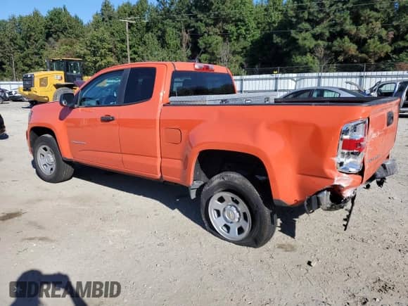 2021 Chevrolet Colorado 2WD Work Truck z VIN 1GCHSBEA1M1130461, wystawiony jako Copart lot #85273005 z przebiegiem 55 878 mil mil oraz Szkoda całkowita • Salvage title. Historia ofert i sprzedaży dostępna na DreamBid. Obrazek 2.