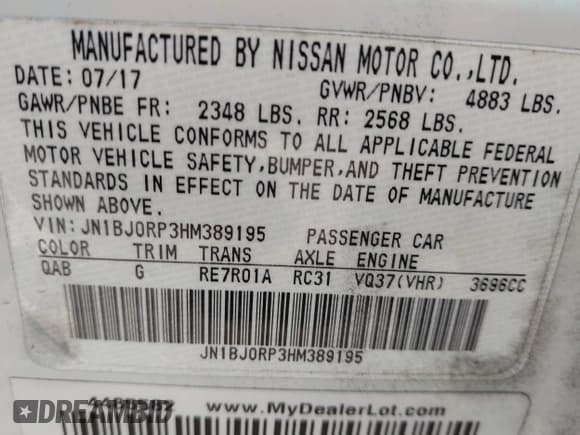 ✅ 2017 Infiniti QX50 • VIN: JN1BJ0RP3HM389195 • Lot: 40170490. Wystawiony na IAAI z przebiegiem 118 640 mil. Bezpłatny archiwum sprzedaży aukcyjnych z USA i szczegółowy raport historii pojazdu na DreamBid. Zdjęcie 9.