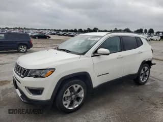 ✅ 2021 Jeep Compass Limited • VIN: 3C4NJCCB9MT528212 • Lot: 55975975. Listed on Copart with 133,054 mi. Free auction sales archive from the USA and detailed vehicle history report at DreamBid. Image 1.