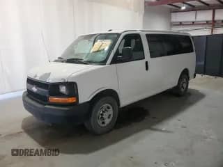 2012 Chevrolet Express Passenger 1LS с VIN 1GAWGPFA9C1174252, выставлен на аукционе Copart как лот 52142595 с пробегом 66 571 миль миль и Чистый • Clean title. История ставок и продаж доступна на DreamBid. Изображение 1.