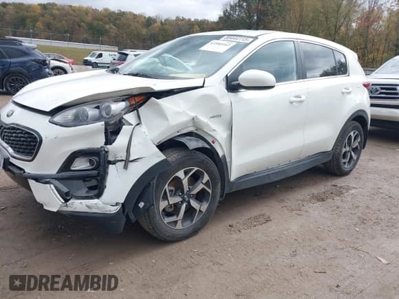 ✅ 2020 Kia Sportage LX • VIN: KNDPMCAC9L7814902 • Lot: 43580162. Wystawiony na IAAI z przebiegiem 106 153 mil. Bezpłatny archiwum sprzedaży aukcyjnych z USA i szczegółowy raport historii pojazdu na DreamBid. Zdjęcie 2.