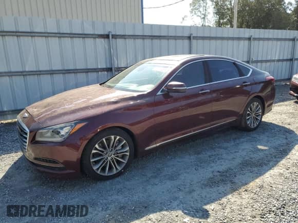 2015 Hyundai Genesis 3.8L с VIN KMHGN4JE6FU065076, выставлен на аукционе Copart как лот 75275004 с пробегом Не указан миль и Списание • Salvage title. История ставок и продаж доступна на DreamBid. Изображение 1.