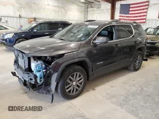 ✅ 2018 GMC Acadia SLT • VIN: 1GKKNMLS3JZ135571 • Лот: 86178345. Опубликован ранее на Copart с пробегом 77 887 миль. Бесплатный доступ к архиву аукционных продаж из США и подробный отчёт об истории автомобиля на DreamBid. Изображение 1.