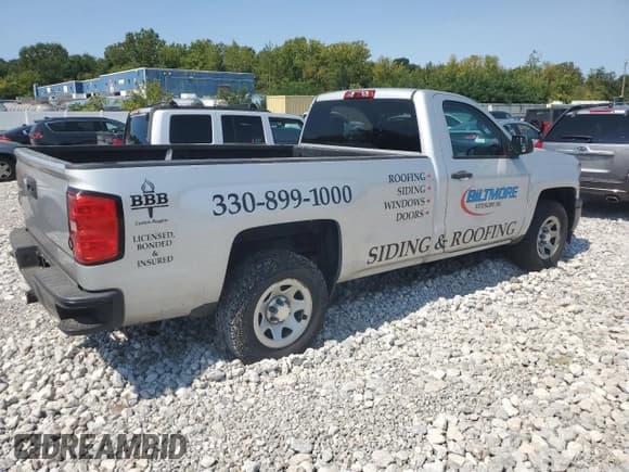 ✅ 2015 Chevrolet Silverado 1500 LS • VIN: 1GCNCPEH9FZ368721 • Лот: 70176444. Опубликован ранее на Copart с пробегом 217 083 миль. Бесплатный доступ к архиву аукционных продаж из США и подробный отчёт об истории автомобиля на DreamBid. Изображение 3.