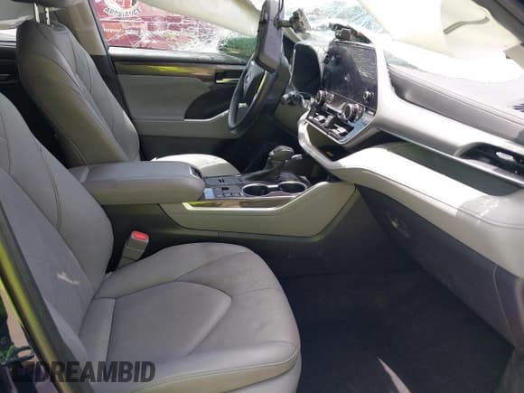 ✅ 2023 Toyota Highlander Hybrid Platinum • VIN: 5TDEBRCH4PS596582 • Lot: 42370587. Listed on IAAI with 12,144 mi. Free auction sales archive from the USA and detailed vehicle history report at DreamBid. Image 5.