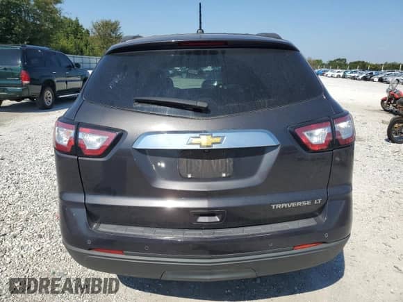 2015 Chevrolet Traverse LT с VIN 1GNKRHKD1FJ209593, выставлен на аукционе Copart как лот 82192355 с пробегом 88 291 миль миль и Списание • Salvage title. История ставок и продаж доступна на DreamBid. Изображение 6.