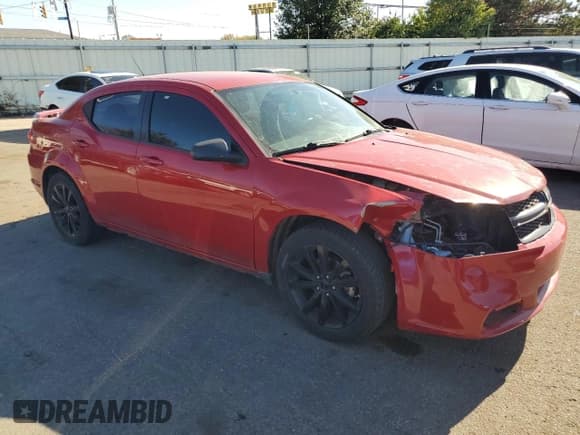 ✅ 2014 Dodge Avenger SE • VIN: 1C3CDZABXEN151108 • Лот: 76765114. Опубликован ранее на Copart с пробегом 141 713 миль. Бесплатный доступ к архиву аукционных продаж из США и подробный отчёт об истории автомобиля на DreamBid. Изображение 4.