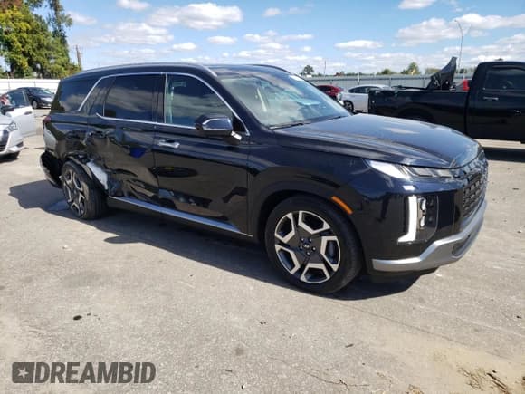 ✅ 2024 Hyundai Palisade SEL • VIN: KM8R44GE1RU653281 • Лот: 76291614. Опубликован ранее на Copart с пробегом 13 216 миль. Бесплатный доступ к архиву аукционных продаж из США и подробный отчёт об истории автомобиля на DreamBid. Изображение 4.