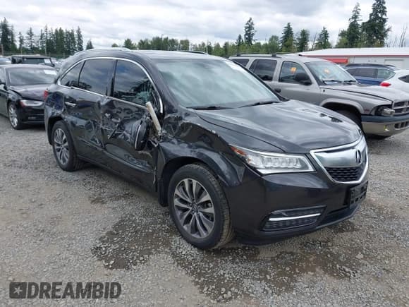✅ 2014 Acura MDX Technology • VIN: 5FRYD4H63EB022377 • Lot: 42553389. Listed on IAAI with 81,357 mi. Free auction sales archive from the USA and detailed vehicle history report at DreamBid. Image 1.