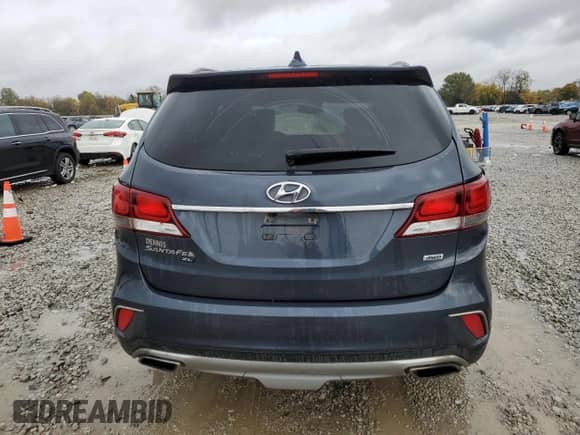 2019 Hyundai Santa Fe SE with VIN KM8SNDHF1KU302754, listed as a Copart auction lot 90800155 with 162,192 mi miles and Clean title. Bid and sale history available at DreamBid. Image 6.