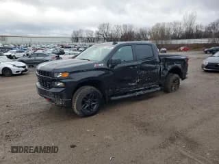 ✅ 2022 Chevrolet Silverado 1500 Custom Trail Boss • VIN: 1GCPYCEL1NZ235697 • Lot: 86829304. Wystawiony na Copart z przebiegiem 13 973 mil. Bezpłatny archiwum sprzedaży aukcyjnych z USA i szczegółowy raport historii pojazdu na DreamBid. Zdjęcie 1.