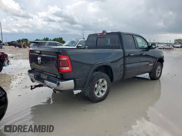 2020 Ram 1500 Laramie with VIN 1C6RREDT3LN152321, listed as a Copart auction lot 62487735 with 86,441 mi miles and Salvage title. Bid and sale history available at DreamBid. Image 3.