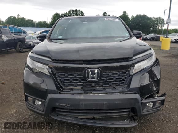 ✅ 2021 Honda Passport Touring • VIN: 5FNYF8H91MB036614 • Lot: 60569235. Listed on Copart with 27,565 mi. Free auction sales archive from the USA and detailed vehicle history report at DreamBid. Image 5.