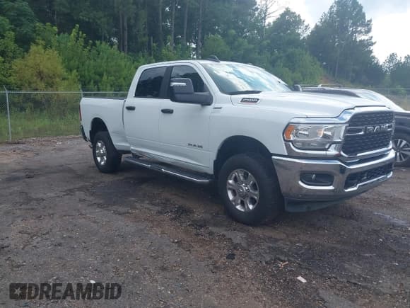 ✅ 2024 Ram 2500 Big Horn • VIN: 3C6UR5DJ3RG249884 • Lot: 42930676. Wystawiony na IAAI z przebiegiem 55 599 mil. Bezpłatny archiwum sprzedaży aukcyjnych z USA i szczegółowy raport historii pojazdu na DreamBid. Zdjęcie 1.