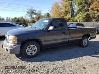 2003 GMC Sierra 1500 Work Truck with VIN 1GTEC14X03Z358497, listed as a Copart auction lot 87401135 with 76,121 mi miles and Clean title. Bid and sale history available at DreamBid. Image 1.