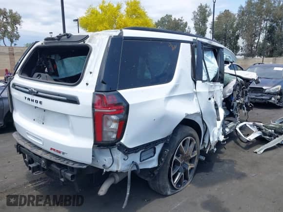 2023 Chevrolet Tahoe RST z VIN 1GNSKRKD2PR156397, wystawiony jako IAAI lot #42386680 z przebiegiem Nie podano mil oraz . Historia ofert i sprzedaży dostępna na DreamBid. Obrazek 4.