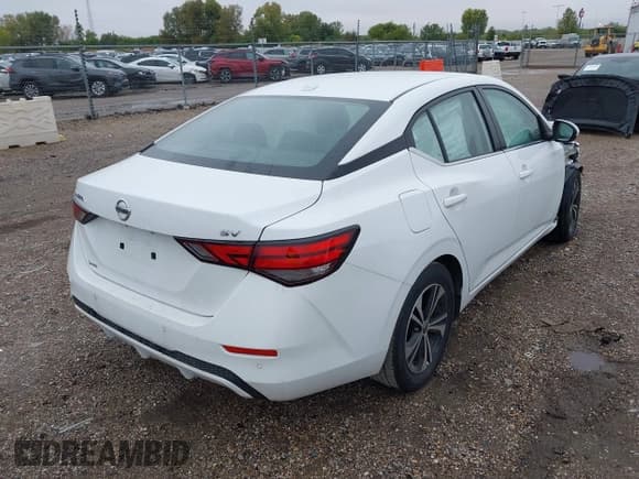 ✅ 2023 Nissan Sentra SV • VIN: 3N1AB8CV8PY251615 • Лот: 43353762. Опубликован ранее на IAAI с пробегом 37 776 миль. Бесплатный доступ к архиву аукционных продаж из США и подробный отчёт об истории автомобиля на DreamBid. Изображение 4.