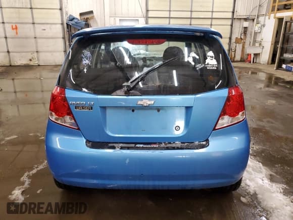 ✅ 2006 Chevrolet Aveo LT • VIN: KL1TG66646B654432 • Lot: 48039695. Wystawiony na Copart z przebiegiem 165 450 mil. Bezpłatny archiwum sprzedaży aukcyjnych z USA i szczegółowy raport historii pojazdu na DreamBid. Zdjęcie 6.