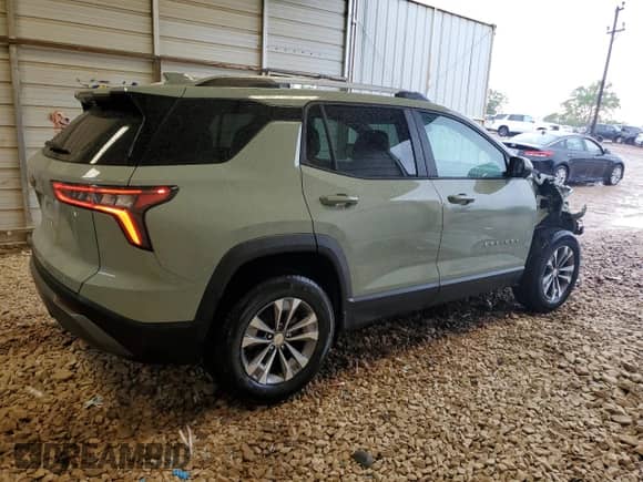 2025 Chevrolet Equinox AWD LT с VIN 3GNAXPEG8SL115652, выставлен на аукционе Copart как лот 51602285 с пробегом 1 721 миль миль и Списание • Salvage title. История ставок и продаж доступна на DreamBid. Изображение 3.