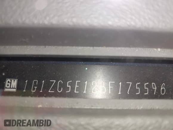 2011 Chevrolet Malibu 1LT with VIN 1G1ZC5E12BF175596, listed as a IAAI auction lot 43409282 with 161,478 mi miles and . Bid and sale history available at DreamBid. Image 9.