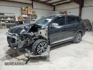 2018 Mitsubishi Outlander SE with VIN JA4AD3A3XJJ001391, listed as a Copart auction lot 65045575 with 117,062 mi miles and Salvage title. Bid and sale history available at DreamBid. Image 1.