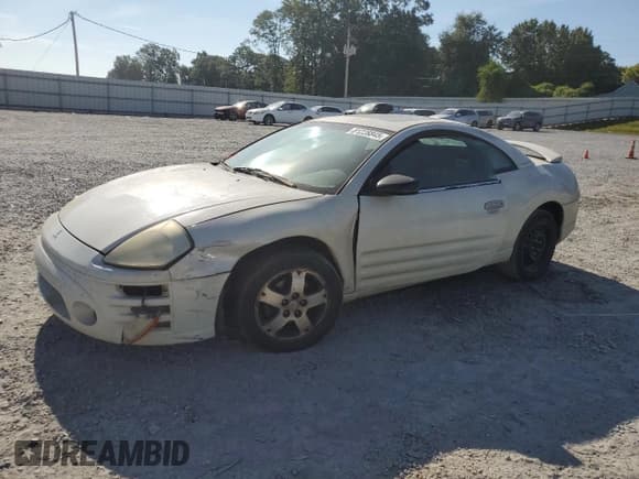 ✅ 2003 Mitsubishi Eclipse GS • VIN: 4A3AC44G63E019876 • Lot: 81228845. Listed on Copart with 199,202 mi. Free auction sales archive from the USA and detailed vehicle history report at DreamBid. Image 1.