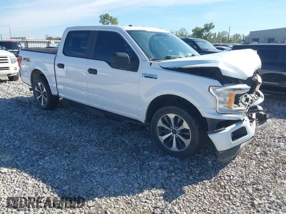 ✅ 2019 Ford F-150 XL • VIN: 1FTEW1CP2KKF15446 • Lot: 43568766. Listed on IAAI with 97,751 mi. Free auction sales archive from the USA and detailed vehicle history report at DreamBid. Image 1.