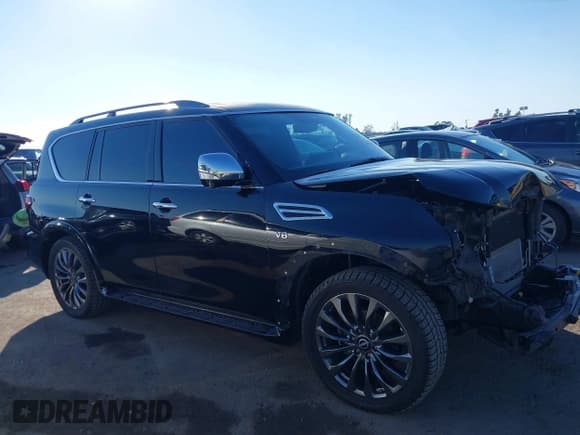 ✅ 2021 Nissan Armada Platinum • VIN: JN8AY2DB4M9793104 • Lot: 41267471. Listed on IAAI with 33,616 mi. Free auction sales archive from the USA and detailed vehicle history report at DreamBid. Image 14.