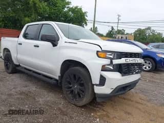 2020 Chevrolet Silverado 1500 Custom z VIN 3GCPYBEK5LG346283, wystawiony jako IAAI lot #42592665 z przebiegiem 96 832 mil mil oraz . Historia ofert i sprzedaży dostępna na DreamBid. Obrazek 1.