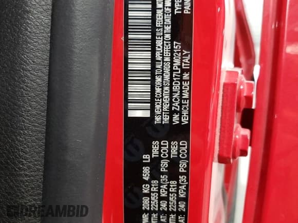 ✅ 2020 Jeep Renegade Limited • VIN: ZACNJBD17LPM02157 • Lot: 92805995. Listed on Copart with 43,400 mi. Free auction sales archive from the USA and detailed vehicle history report at DreamBid. Image 13.