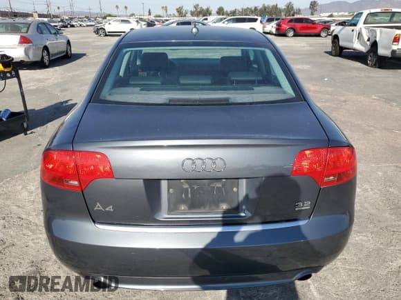 ✅ 2008 Audi A4 3.2L • VIN: WAUDH78E88A148144 • Lot: 79882824. Listed on Copart with 169,534 mi. Free auction sales archive from the USA and detailed vehicle history report at DreamBid. Image 6.