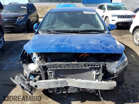 2017 Hyundai Ioniq Blue with VIN KMHC65LC4HU056425, listed as a Copart auction lot 59890914 with 92,212 mi miles and Non repairable. Bid and sale history available at DreamBid. Image 5.