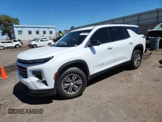 2025 Chevrolet Traverse AWD LT with VIN 1GNEVGRS5SJ194288, listed as a Copart auction lot 71705475 with 4,504 mi miles and Salvage title. Bid and sale history available at DreamBid. Image 1.