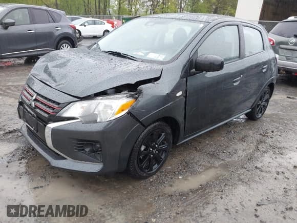 ✅ 2024 Mitsubishi Mirage Black Edition • VIN: ML32AWHJ8RH007415 • Lot: 42231952. Listed on IAAI with 13,837 mi. Free auction sales archive from the USA and detailed vehicle history report at DreamBid. Image 17.