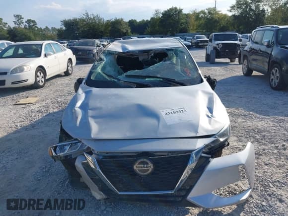 ✅ 2021 Nissan Sentra SV • VIN: 3N1AB8CV7MY253769 • Lot: 43152423. Listed on IAAI with 94,230 mi. Free auction sales archive from the USA and detailed vehicle history report at DreamBid. Image 12.