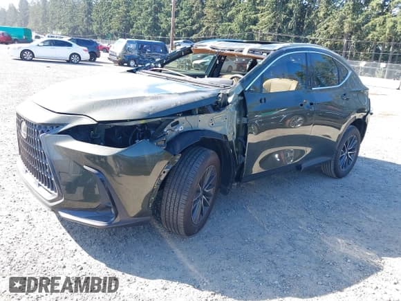 ✅ 2025 Lexus NX 250 Premium • VIN: 2T2GDCAZ8SC029526 • Lot: 43242981. Wystawiony na IAAI z przebiegiem 4 634 mil. Bezpłatny archiwum sprzedaży aukcyjnych z USA i szczegółowy raport historii pojazdu na DreamBid. Zdjęcie 2.
