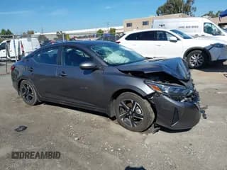 ✅ 2024 Nissan Sentra SV • VIN: 3N1AB8CV4RY313434 • Lot: 43421784. Listed on IAAI with 34,988 mi. Free auction sales archive from the USA and detailed vehicle history report at DreamBid. Image 1.