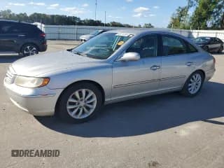 ✅ 2007 Hyundai Azera SE • VIN: KMHFC46F17A147884 • Lot: 85074235. Listed on Copart with 103,470 mi. Free auction sales archive from the USA and detailed vehicle history report at DreamBid. Image 1.