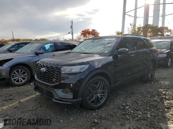 ✅ 2025 Ford Explorer ST • VIN: 1FMWK8GC7SGC61702 • Lot: 87206965. Listed on Copart with Not provided. Free auction sales archive from the USA and detailed vehicle history report at DreamBid. Image 1.